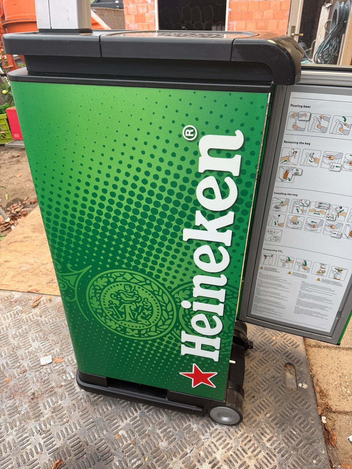 Davidtap heineken, Witgoed en Apparatuur, Thuistaps, Ophalen, Zo goed als nieuw, Overige merken