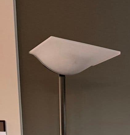 Lucitalia Evipar / Eviterra Rodolfo Bonetto vloerlamp retro, Ophalen