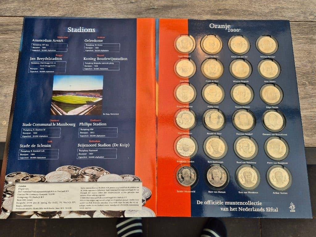 Officiele muntencollectie spelers EK, Euro 2000, Ophalen of Verzenden, Zo goed als nieuw, Overige binnenlandse clubs, Spelerskaart