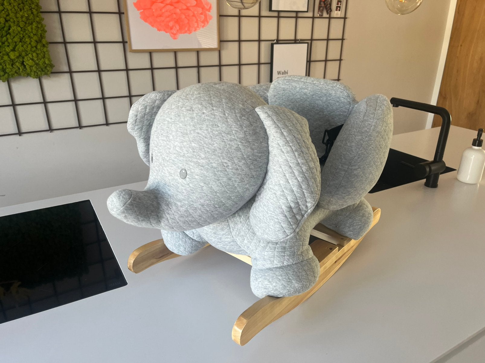 Nattou Olifant Tembo (Schommelpaard - Hobbelpaard), Ophalen, Zo goed als nieuw