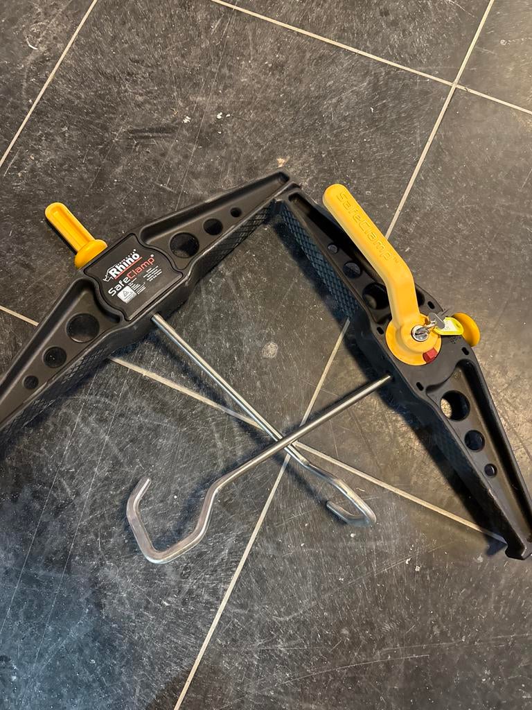 Rhino SafeClamp imperiaal klemmen voor ladders, Auto diversen, Dakdragers, Ophalen of Verzenden, Nieuw