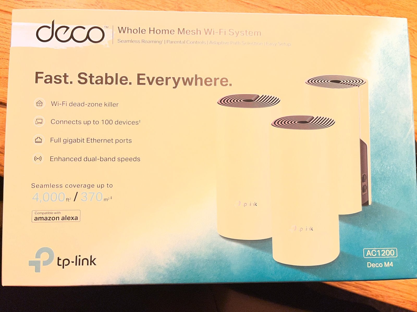 Wifi versterkers TP-Link Deco M4, Ophalen of Verzenden, Zo goed als nieuw