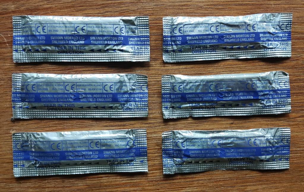 Scalpel mesjes Wolf Swann Morton, Ophalen of Verzenden, Nieuw, Knutselmateriaal