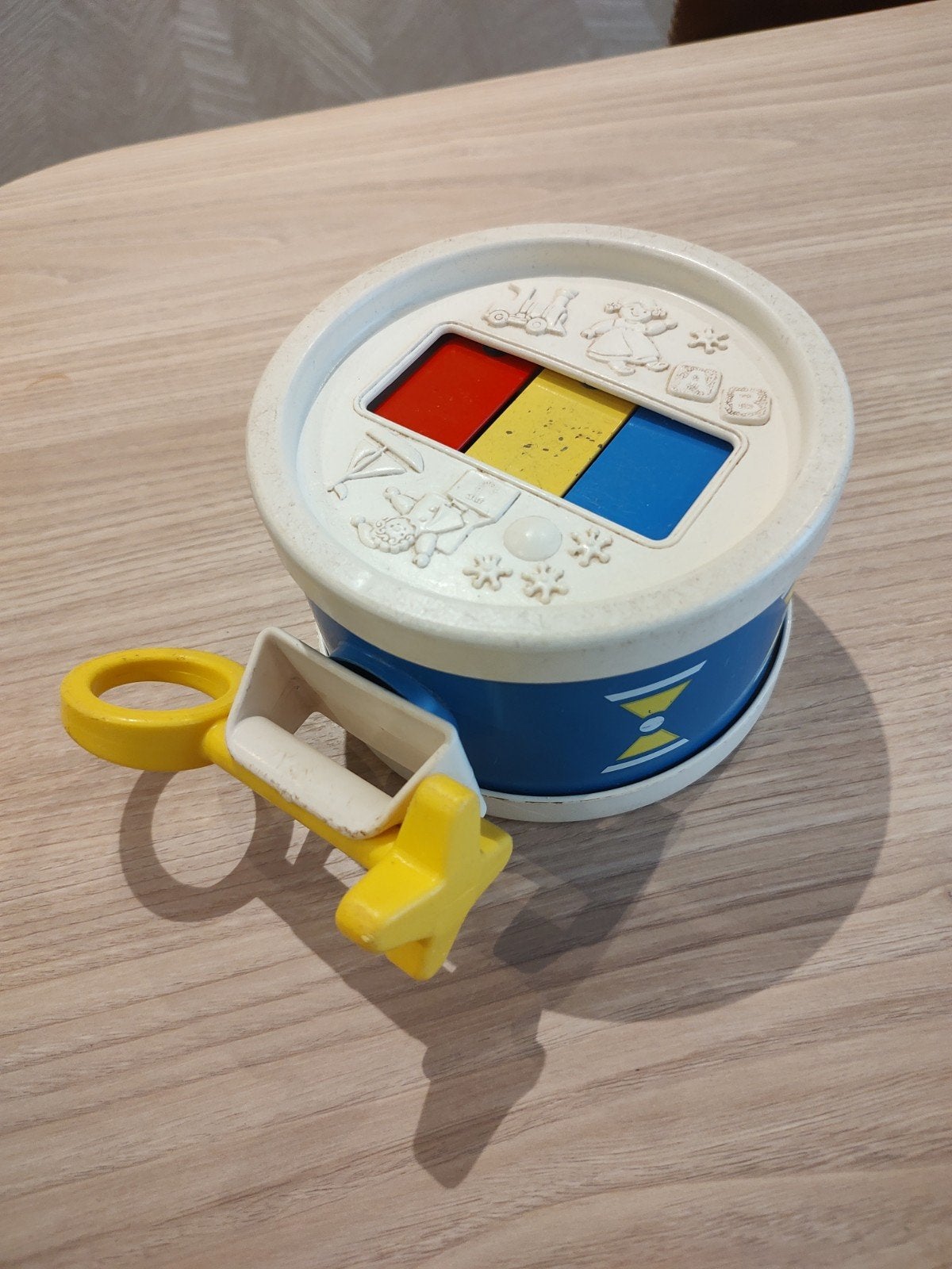 Oud Fisher Price trommeltje, Kinderen en Baby's, Speelgoed | Fisher-Price, Ophalen of Verzenden, Gebruikt, Speelset