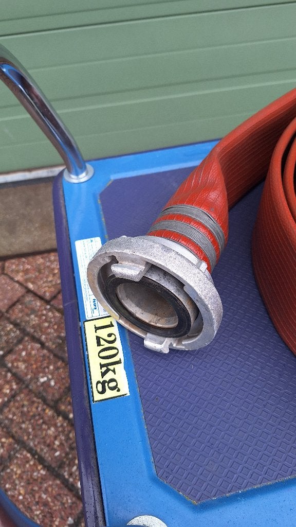 Brandweerslang 2.5" Storz 81 koppelingen, Ophalen, Gebruikt, Overige typen, Industriepark 2a 9351PA Leek