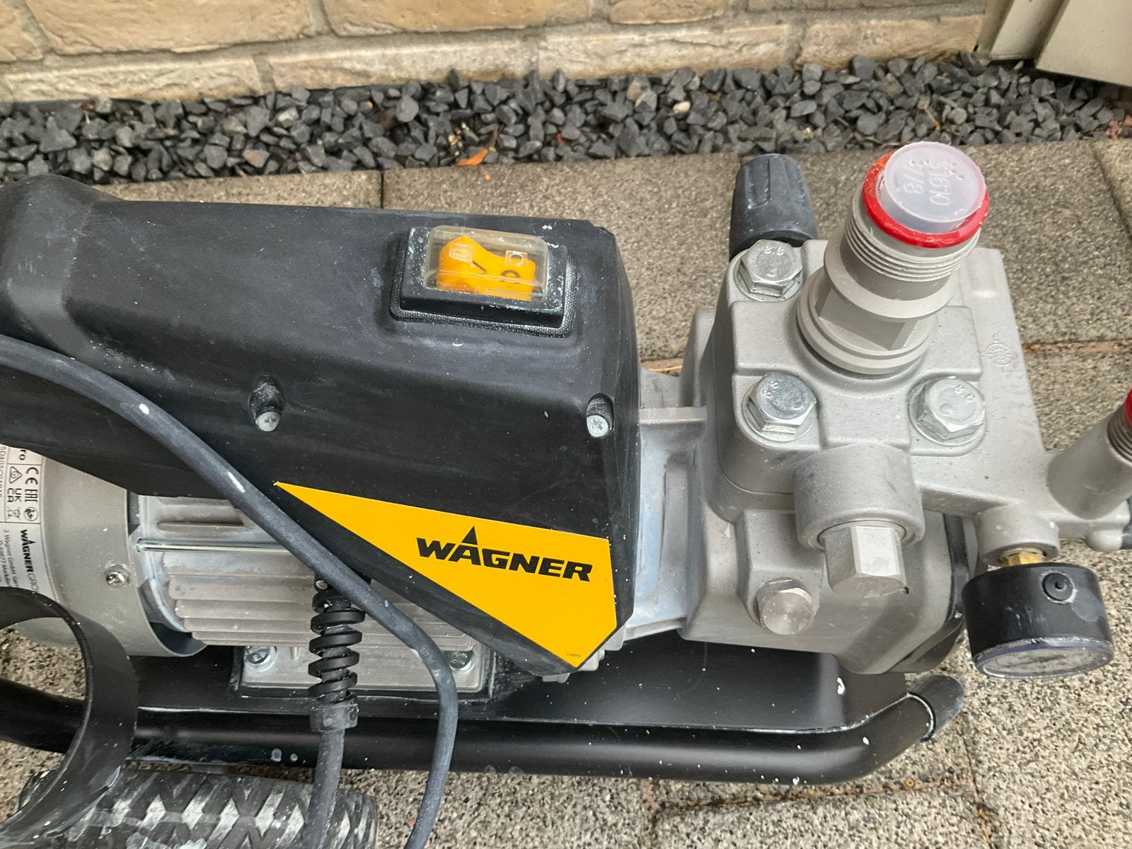 Wagner SF23 Plus Verfspuit - Professionele Airless Spuit, Ophalen, Gebruikt, Verfspuit of Verfpomp