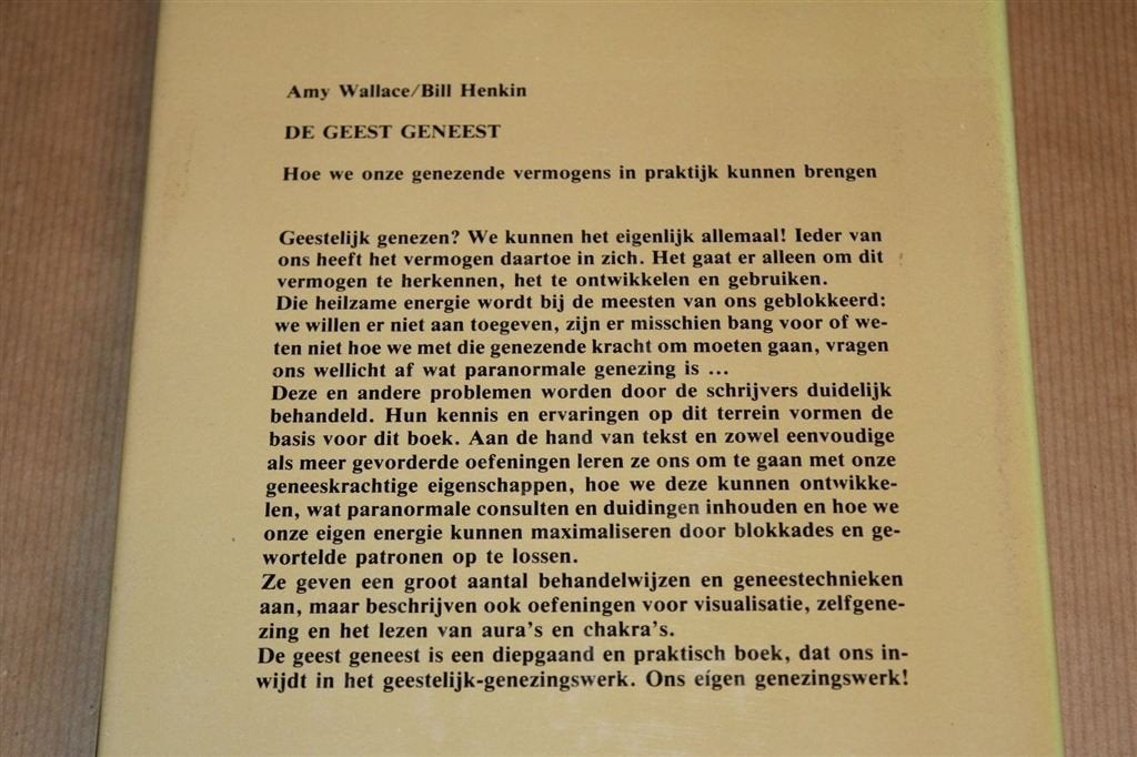 De Geest Geneest — Ontwikkel Paranormale Genezing, Ophalen of Verzenden, Gelezen, Overige onderwerpen, Achtergrond en Informatie