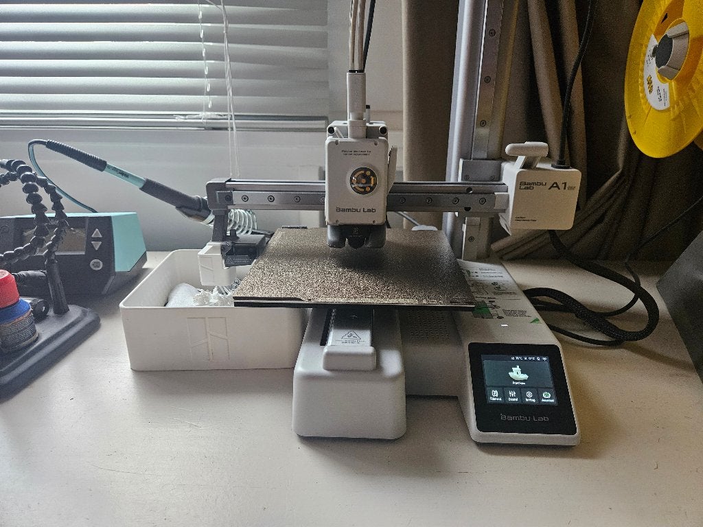 A1 mini Combo AMS Lite (Bambu lab), Computers en Software, Ophalen, Ingebouwde Wi-Fi, Zo goed als nieuw, Filament