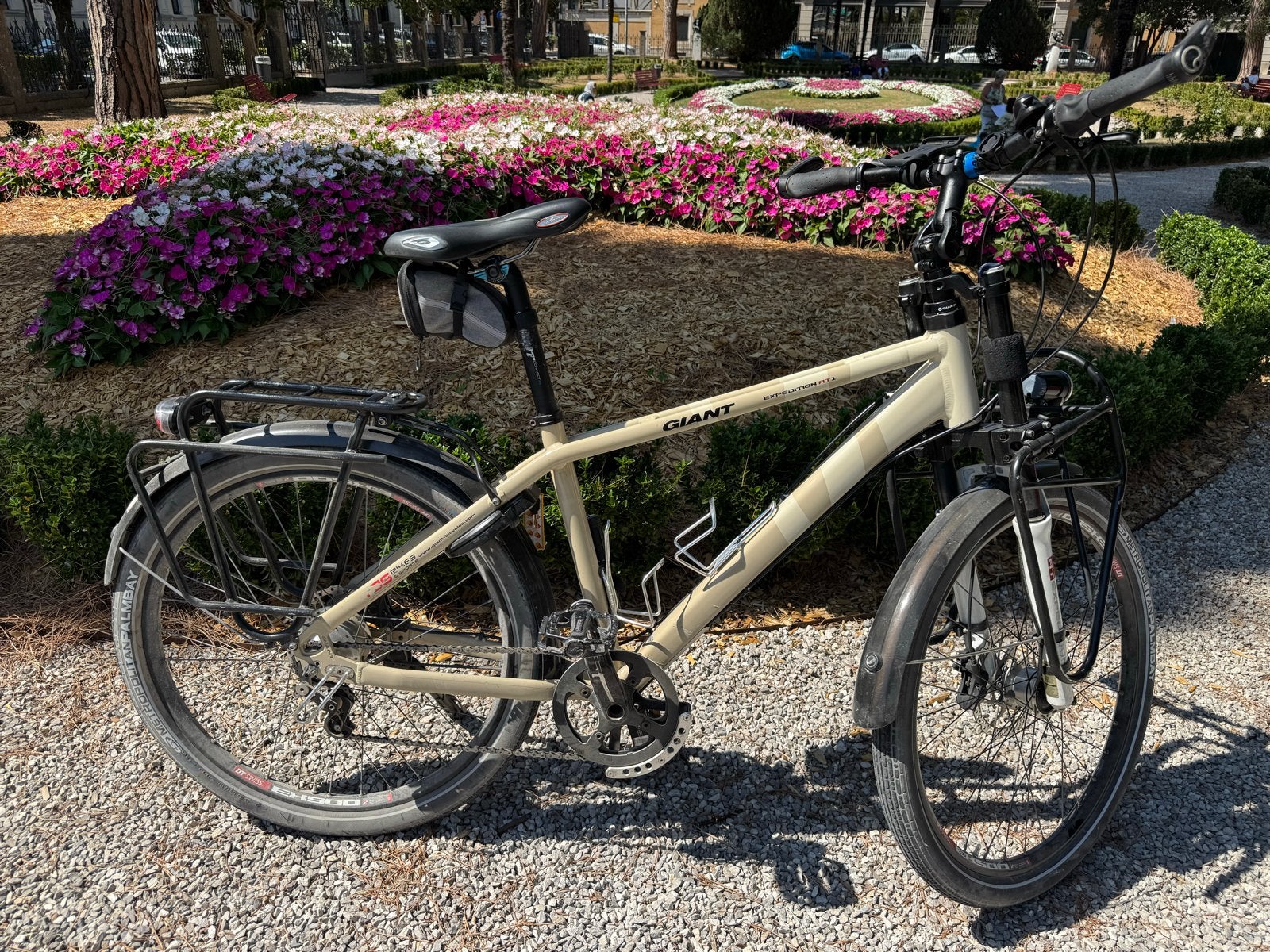 Giant Expedition AT1 Trekkingfiets - Perfect voor avontuur, Ophalen, 28 inch, Gebruikt, 10 tot 15 versnellingen