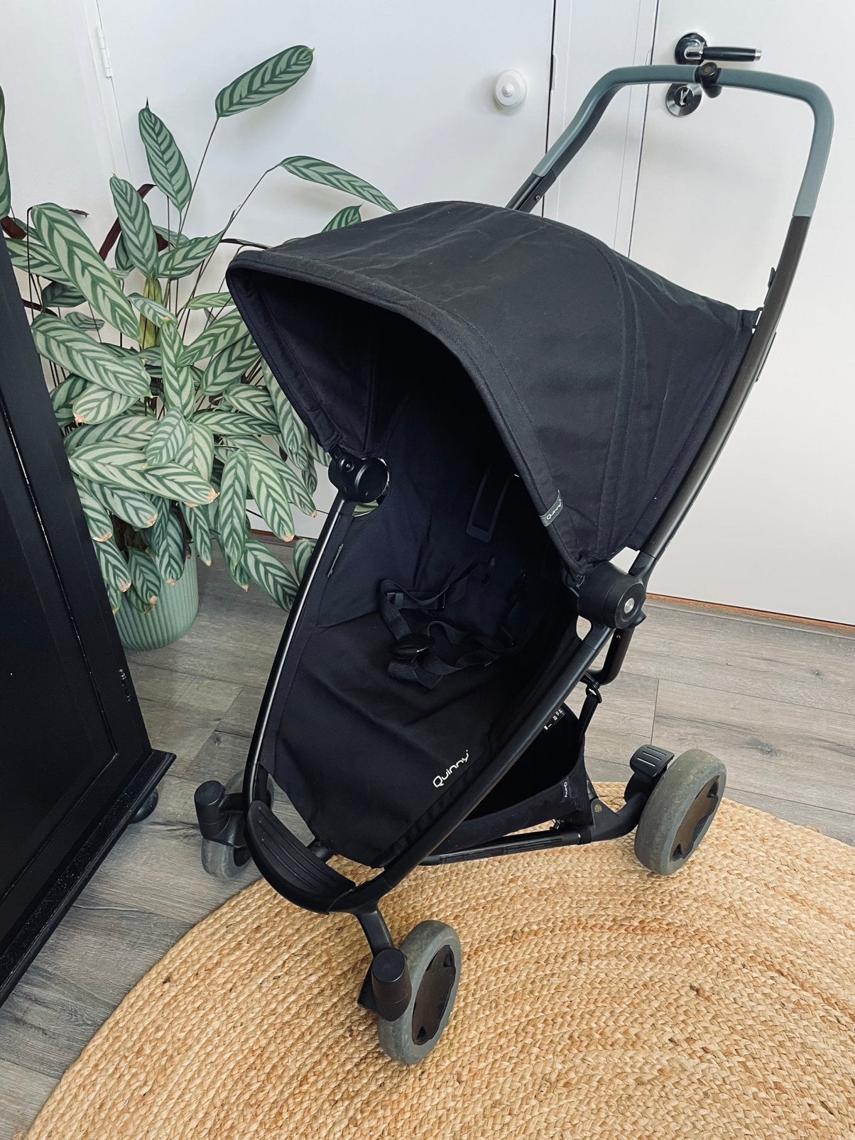Quinny Xpress plus buggy kleur zwart, Kinderen en Baby's, Buggy's, Ophalen, Zo goed als nieuw, Quinny, Verstelbare rugleuning