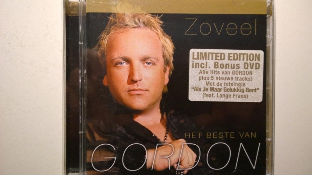 Gordon - Zoveel Het Beste Van Gordon (CD + DVD), Ophalen of Verzenden, Zo goed als nieuw, Pop, Album