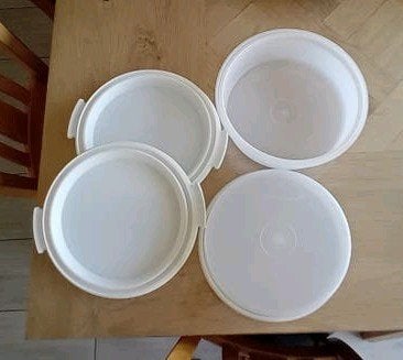 2 tupperware taartdozen, Ophalen of Verzenden