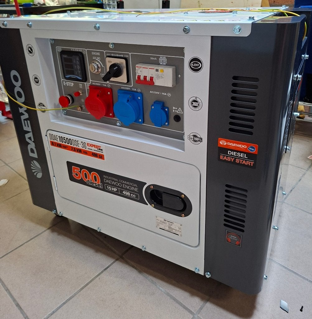 Daewoo DDAE10500DSE-3G 8KVA, Ophalen, Nieuw