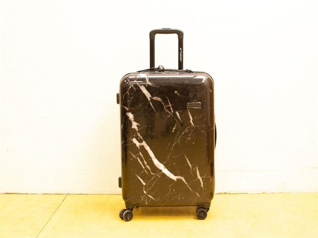 Spilbergen trolley/reiskoffer 33711, Wieltjes, 30 cm of meer, Gebruikt, Zwart