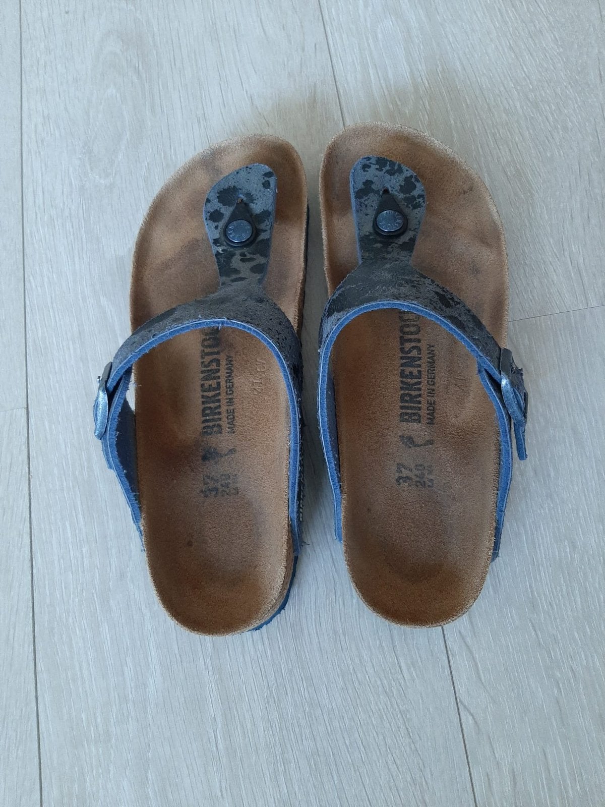 Birkenstocks mt 37, Meisje, Overige typen, Ophalen of Verzenden, Zo goed als nieuw