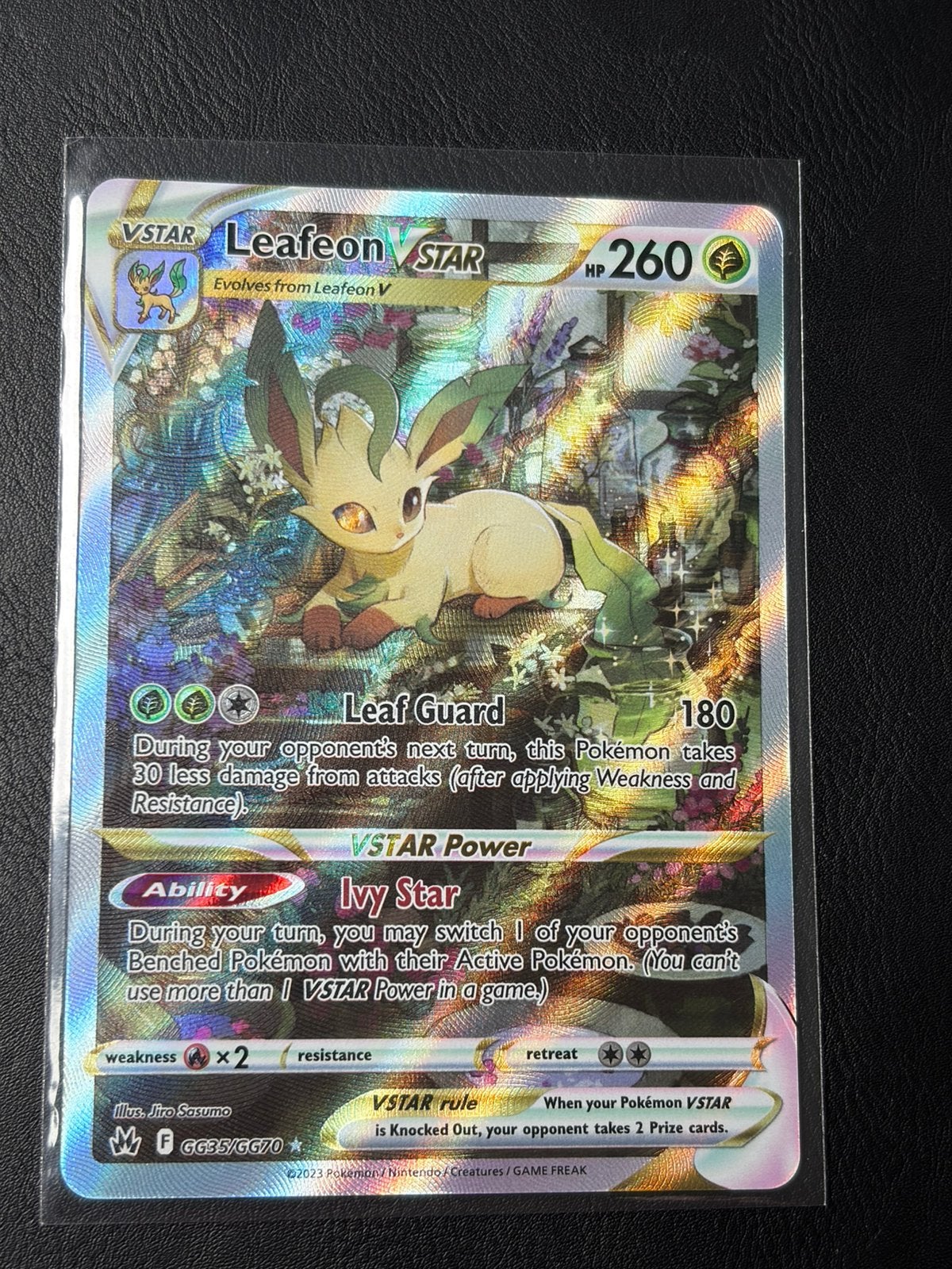 Leafeon V star Crown Zenith, Ophalen of Verzenden, Nieuw, Losse kaart