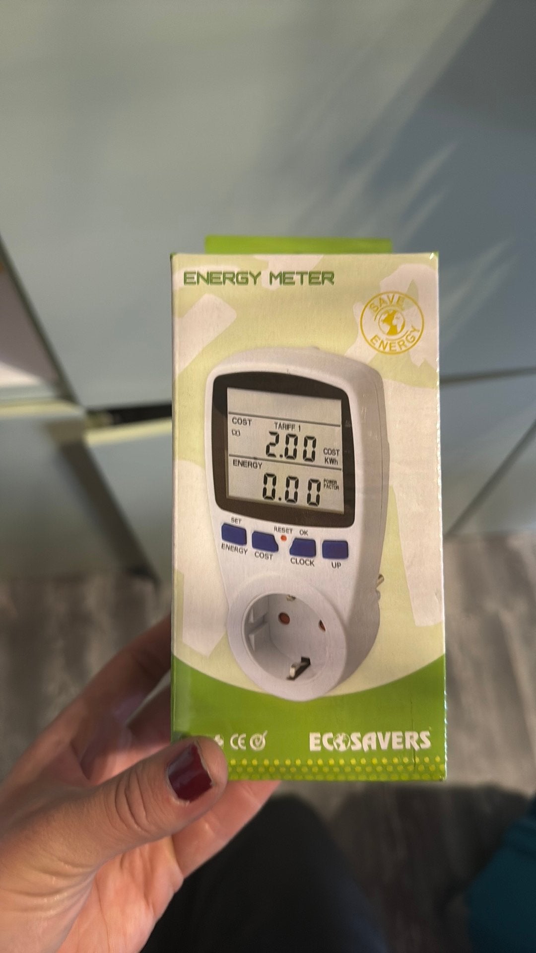 Ecosavers Energiemeter - Bespaar op je energiekosten!, Ophalen of Verzenden, Nieuw, Elektriciteit