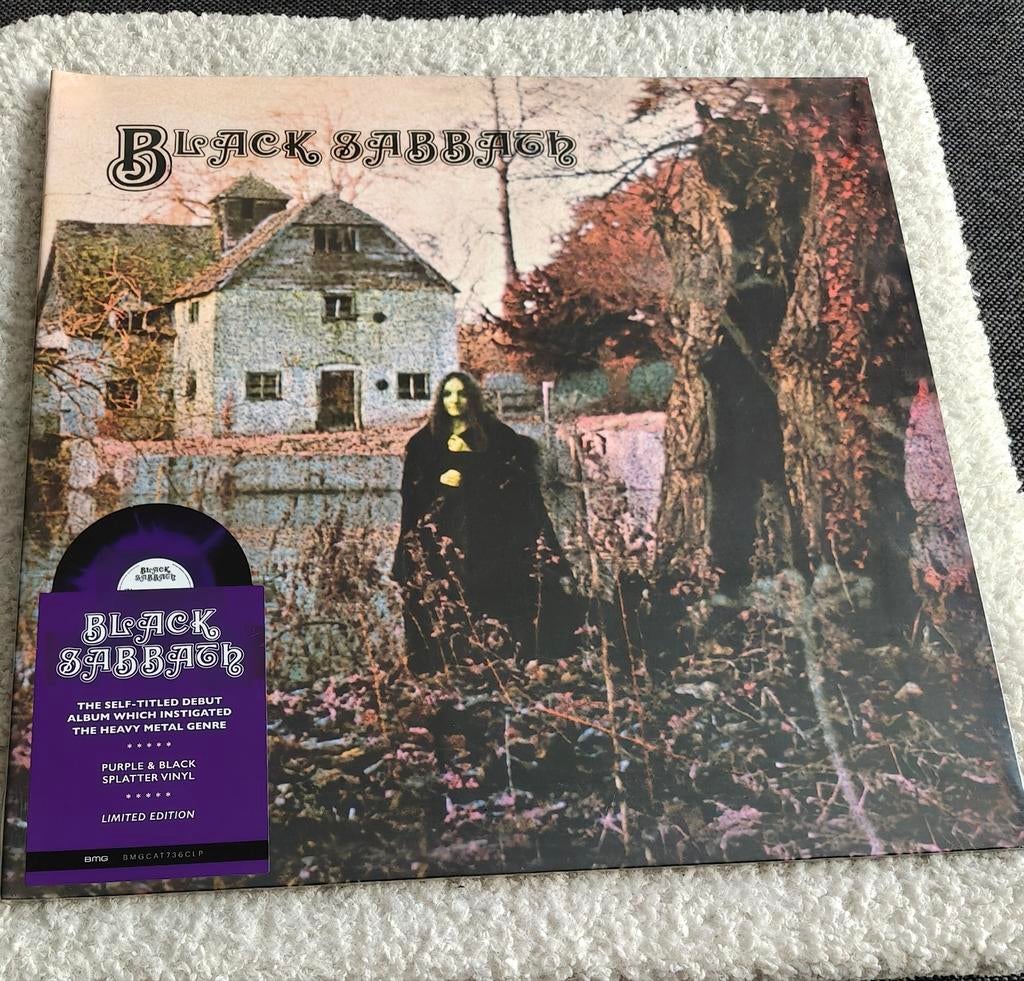 Black Sabbath - Debuutalbum (Purple Splatter LP), Cd's en Dvd's, Ophalen of Verzenden, Nieuw in verpakking