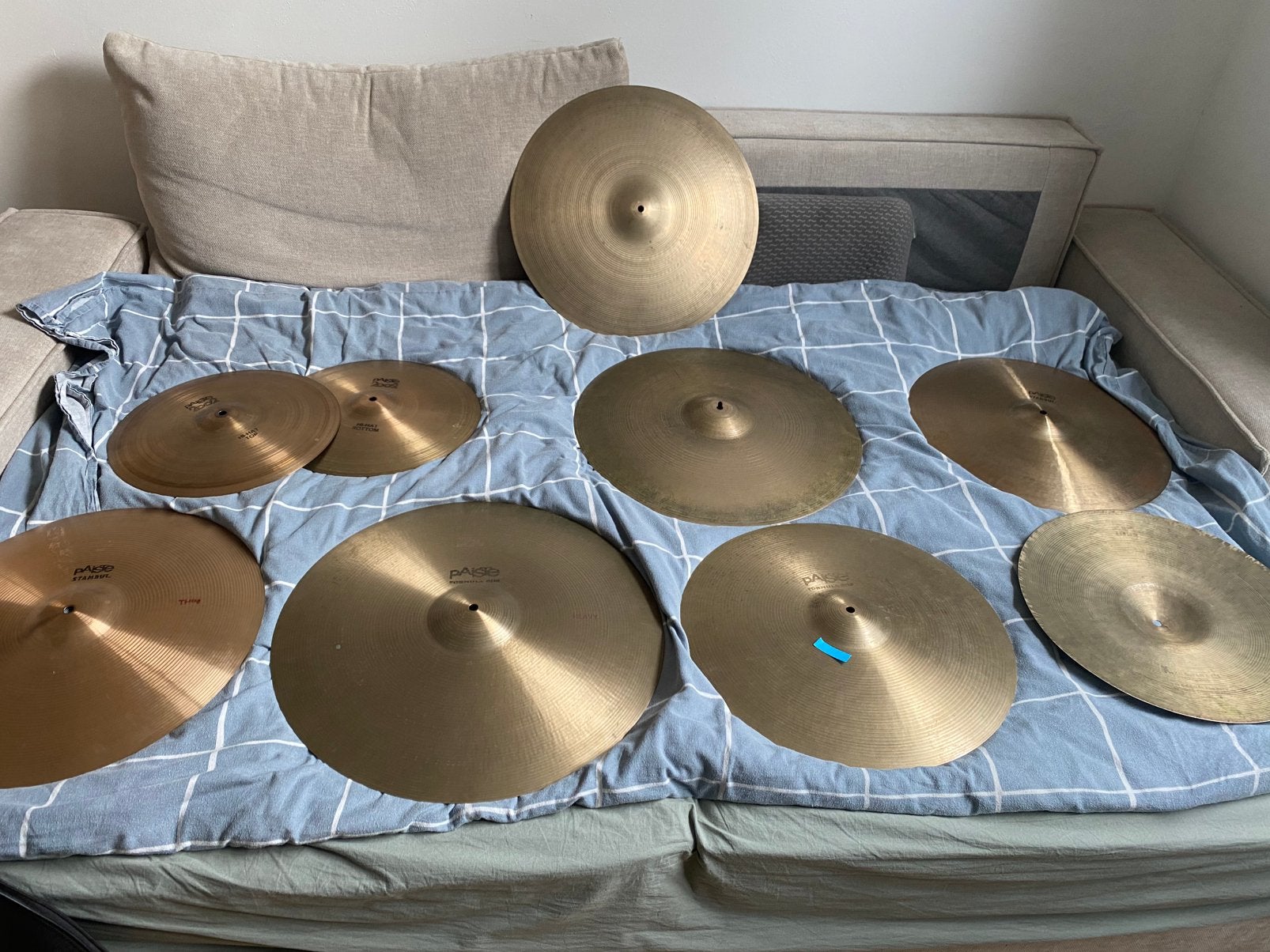 Diverse bekkens kan per stuk of als partij, Muziek en Instrumenten, Ophalen of Verzenden, Zo goed als nieuw, Overige merken