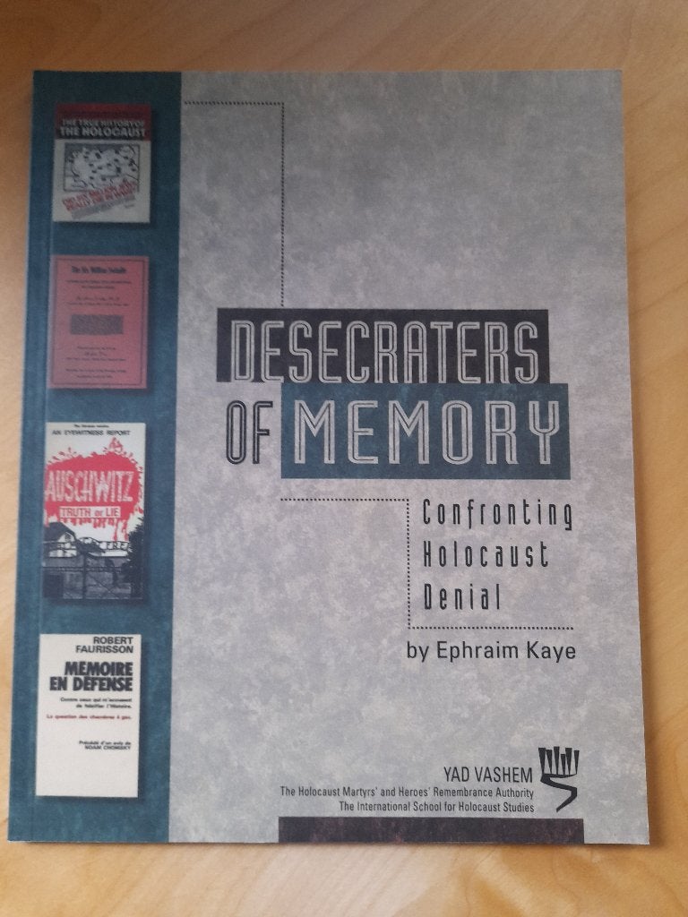 Desecrators of memory Yad Vashem, Ophalen of Verzenden, Alpha, Zo goed als nieuw, WO