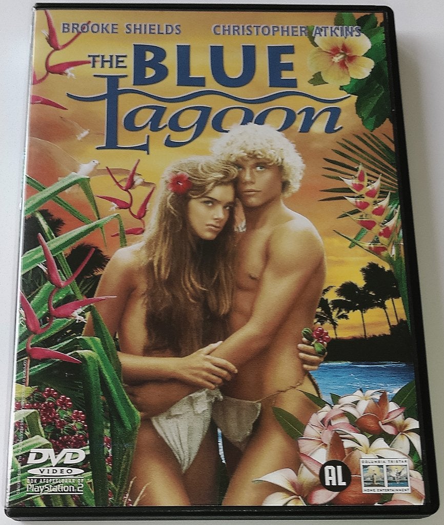 Dvd *** BLUE LAGOON *** A sensuous story of natural love, Alle leeftijden, Zo goed als nieuw, Spaans, Spaans