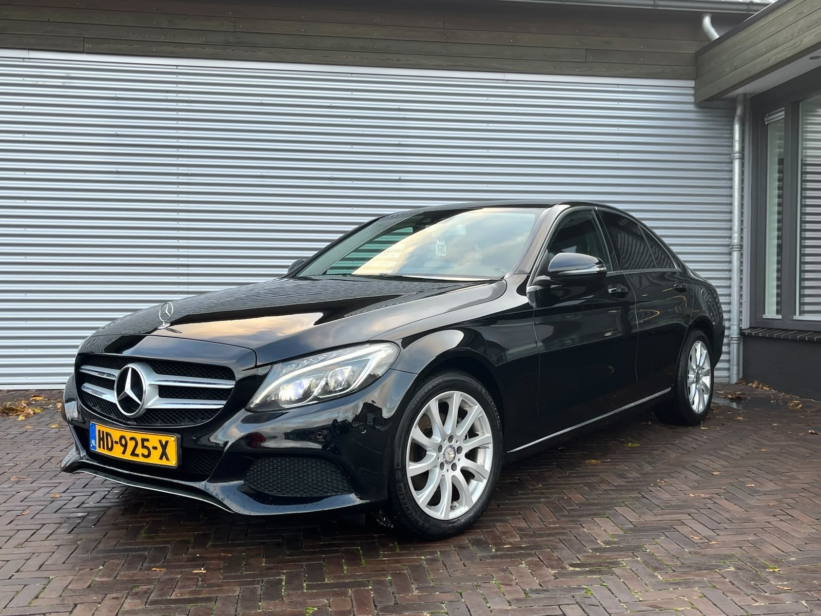Mercedes-Benz C-Klasse 220 CDI Lease Edition (bj 2015), Auto's, Automaat, Achterwielaandrijving, Euro 6, Origineel Nederlands