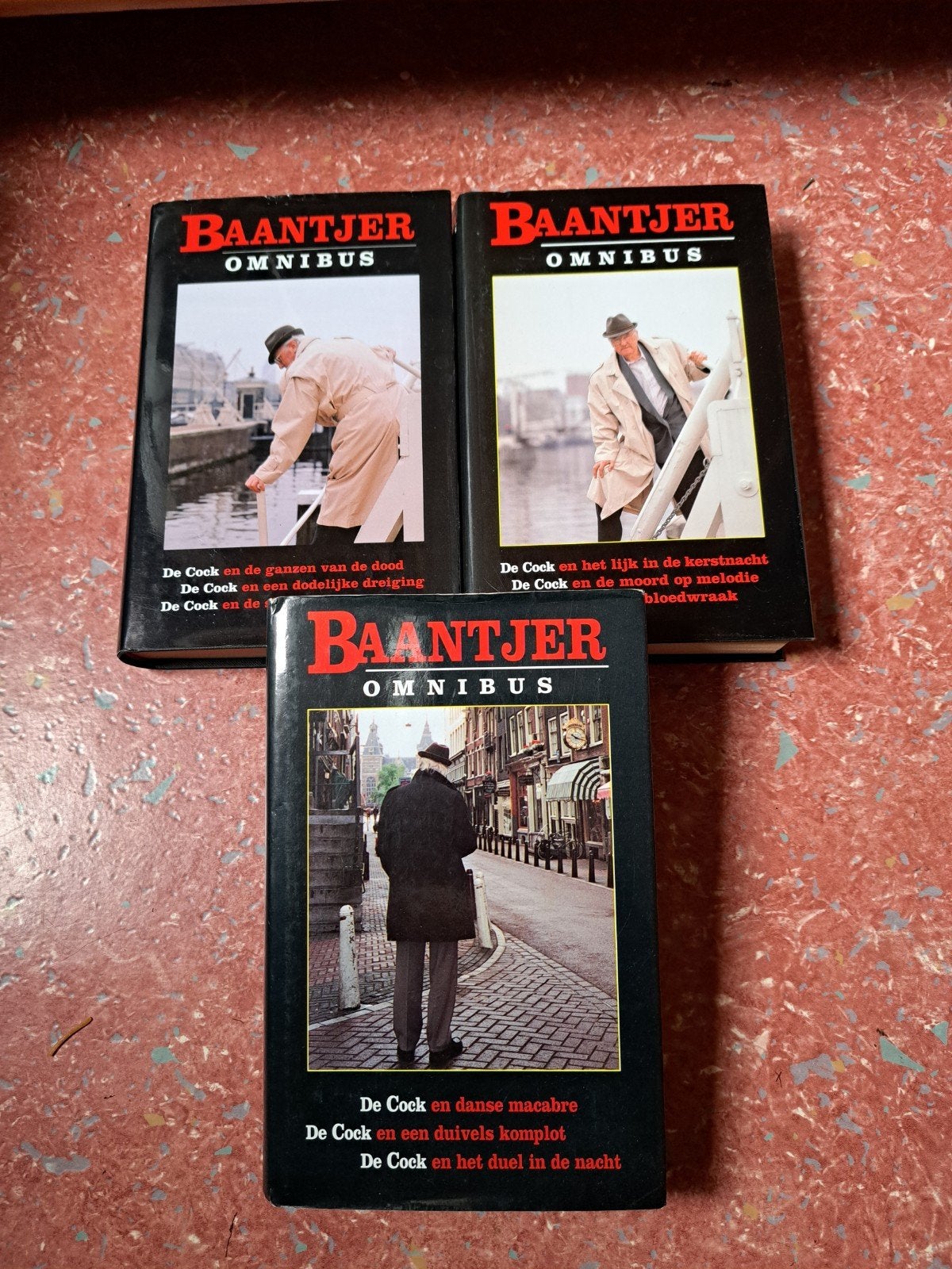 Baantjer Omnibus Boeken - 3-delige set, Ophalen of Verzenden, Gelezen, A.C. Baantjer