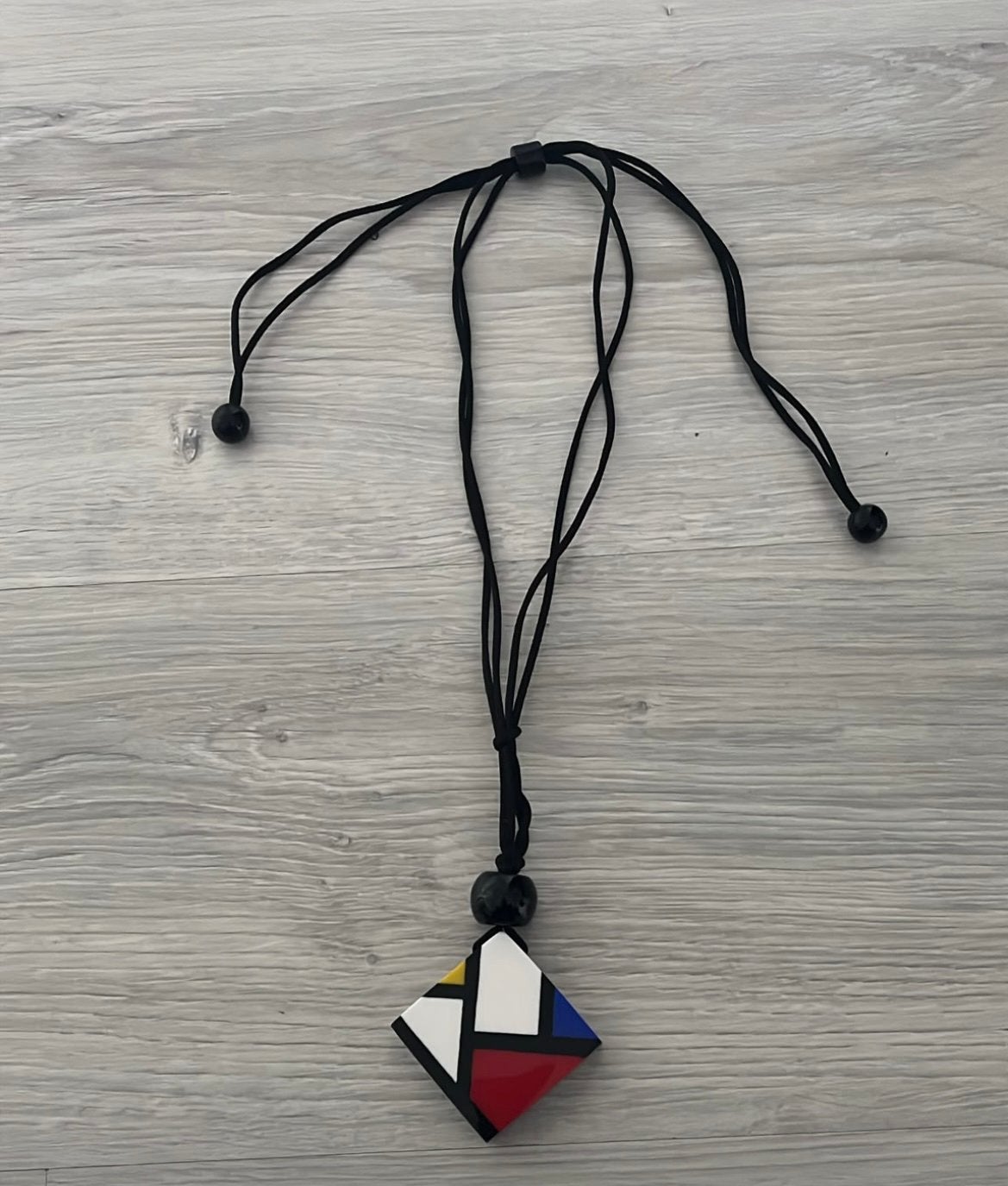 Zsiska ketting/ Mondriaan, Ophalen of Verzenden, Zo goed als nieuw, Overige materialen