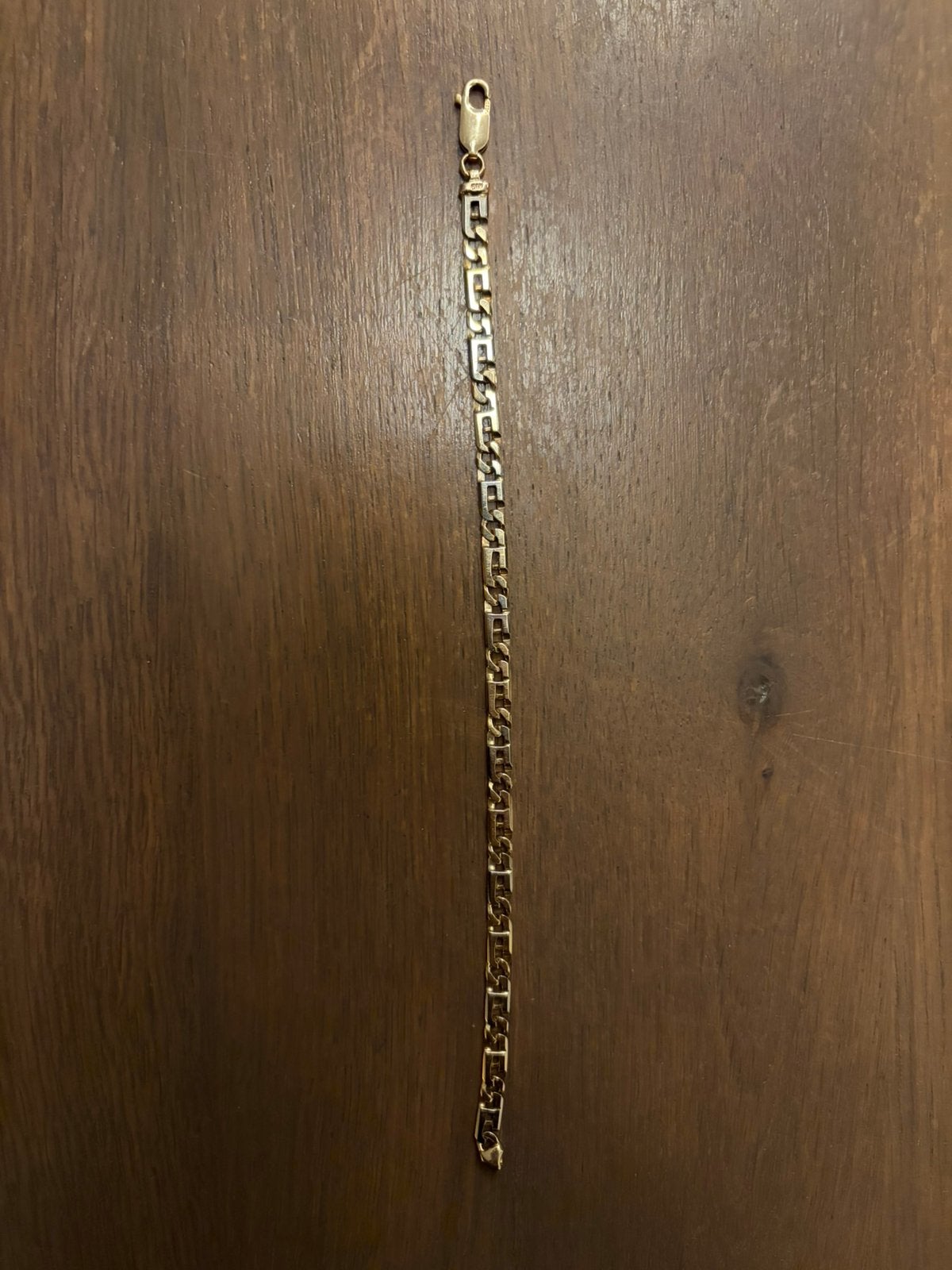 Mooie 14 karaats gouden armband., Ophalen, Zo goed als nieuw, Goud
