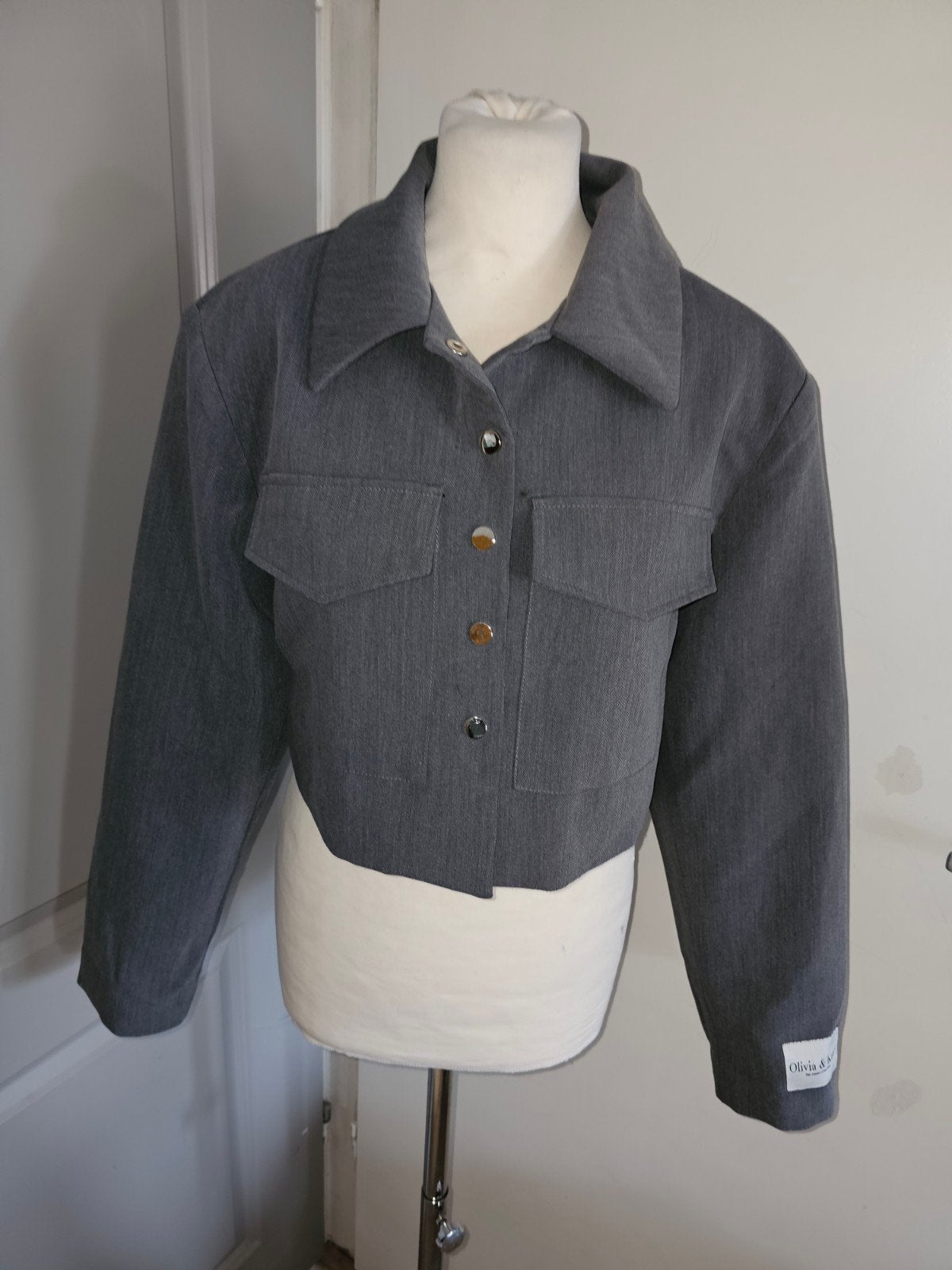 Olivia&kate blazer maat m, Kleding | Dames, Ophalen of Verzenden, Zo goed als nieuw, Zwart