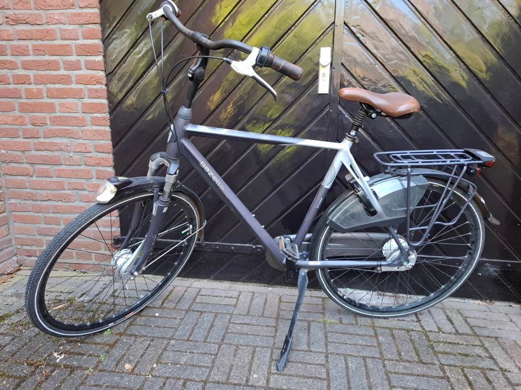 Gazelle Eclipse herenfiets - 8 versnellingen, Ophalen, Gebruikt, Versnellingen, 57 tot 61 cm