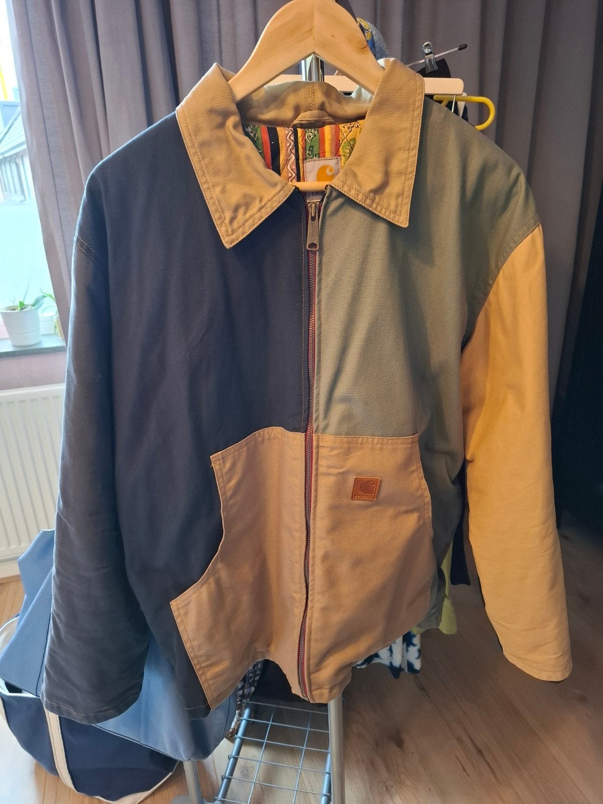 Carhartt WIP Detroit Jacket - Meerkleurig, Ophalen of Verzenden, Zo goed als nieuw, Carhartt WIP, Meerkleurig