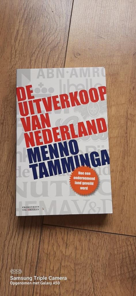 De Uitverkoop van Nederland - Menno Tamminga, Ophalen of Verzenden, Gelezen, Economie en Marketing, Menno Tamminga