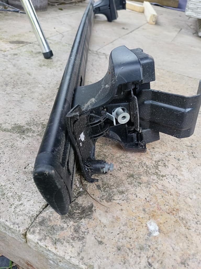 Thule Wingbar Evo dakdragers+ dak-tas, Auto diversen, Dakdragers, Ophalen, Gebruikt