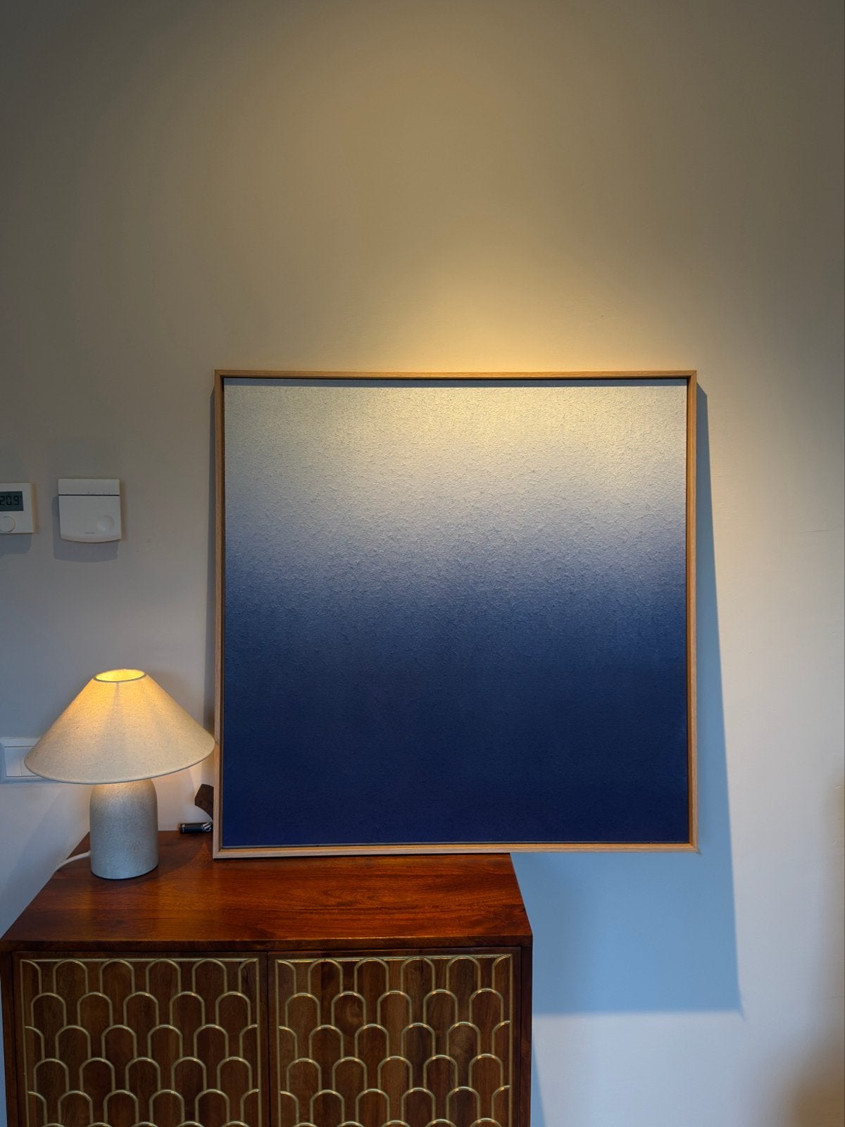 Akoestisch schilderij van PET Vilt - 82x82cm, Ophalen