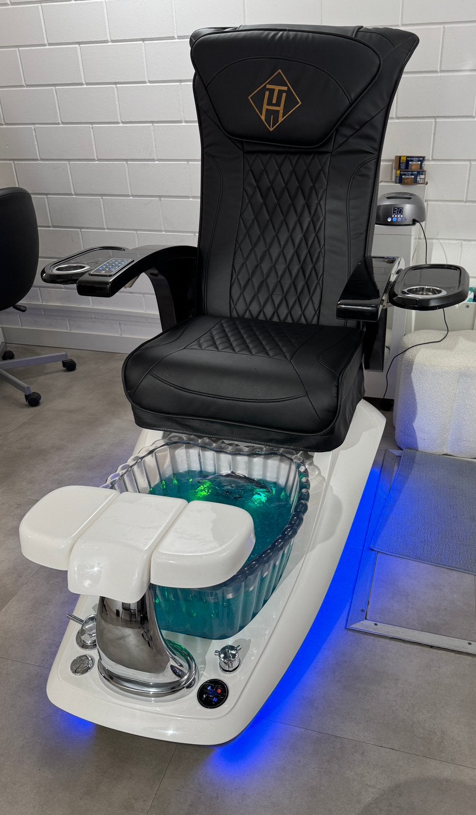 Luxe Spa Pedicurestoel met Massage Professioneel&Comfortabel, Ophalen, Zo goed als nieuw, Hand- en Voetverzorging