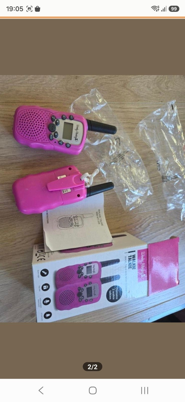 Walkie Talkie, Ophalen of Verzenden, Zo goed als nieuw