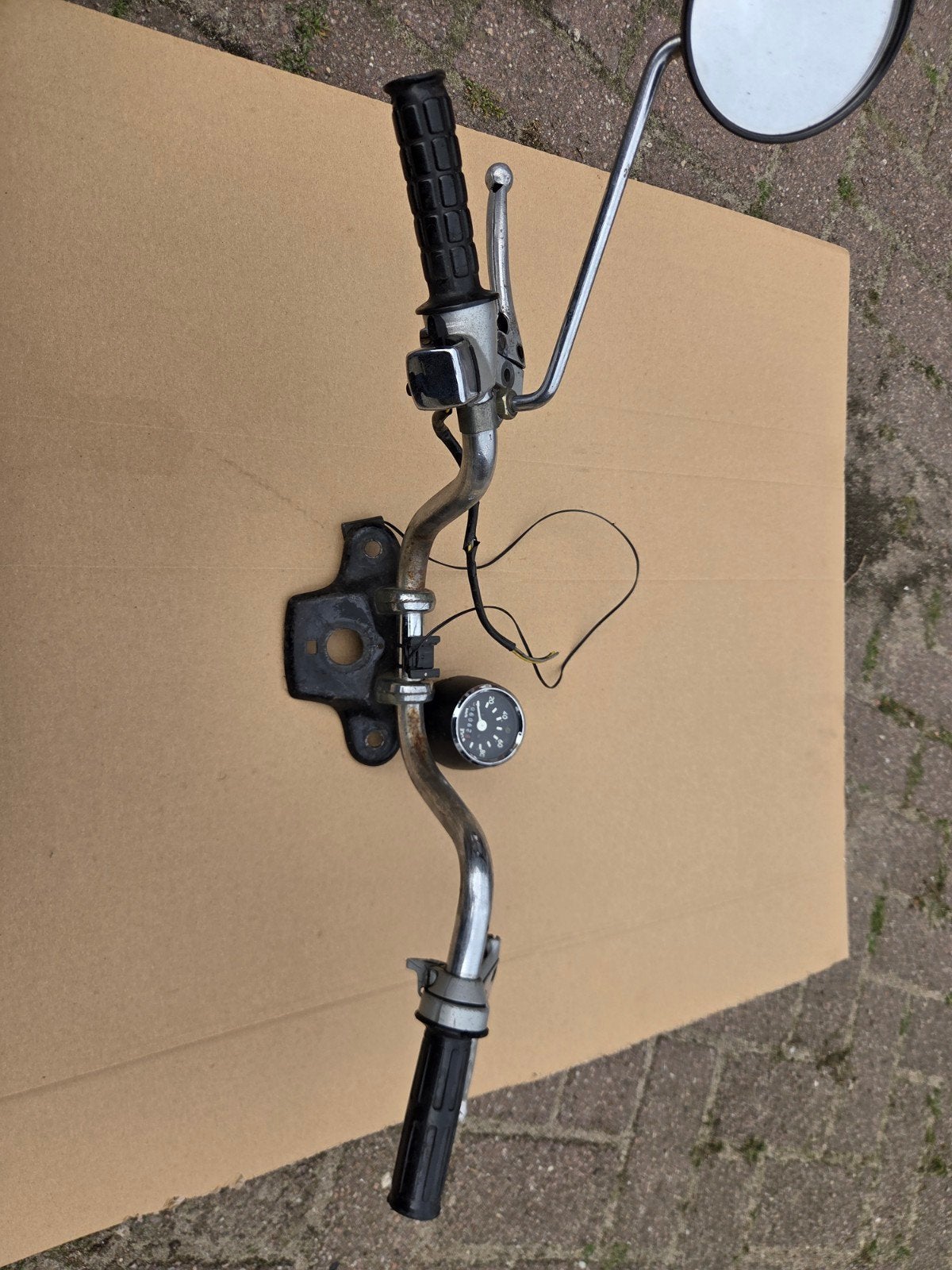 Kreidler stuur met handvaten en schakelaar., Ophalen of Verzenden, Overige typen