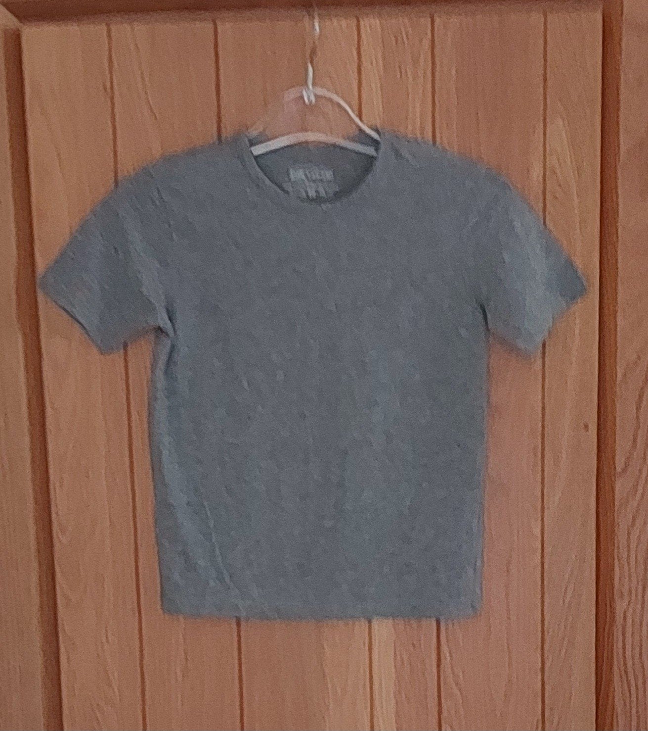 Grijs T-shirt - maat 134/140, Kinderen en Baby's, Kinderkleding | Maat 134, Ophalen, Zo goed als nieuw, Shirt of Longsleeve, Onbekend