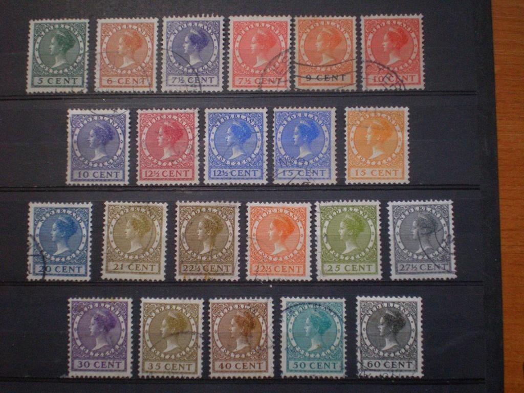 nederland nvph 177-198 gebruikt ( U 736) € 4,95, Postzegels en Munten, Postzegels | Nederland, Verzenden