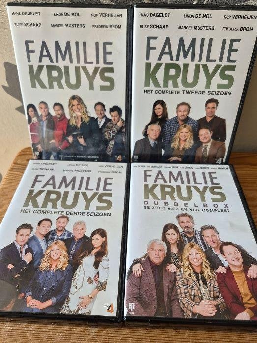 FAMILIE KRUYS - DE COMPLETE SERIE 1 T/M 5, Alle leeftijden, Zo goed als nieuw, Komedie, Complete serie