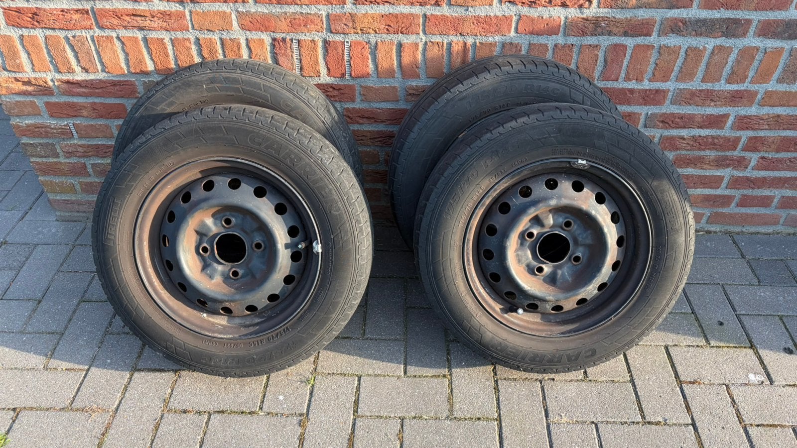 Nissan nv200 stalen velgen 4x114.3 14 inch, Auto-onderdelen, Banden en Velgen, Banden en Velgen, Zomerbanden, 14 inch, 175 mm