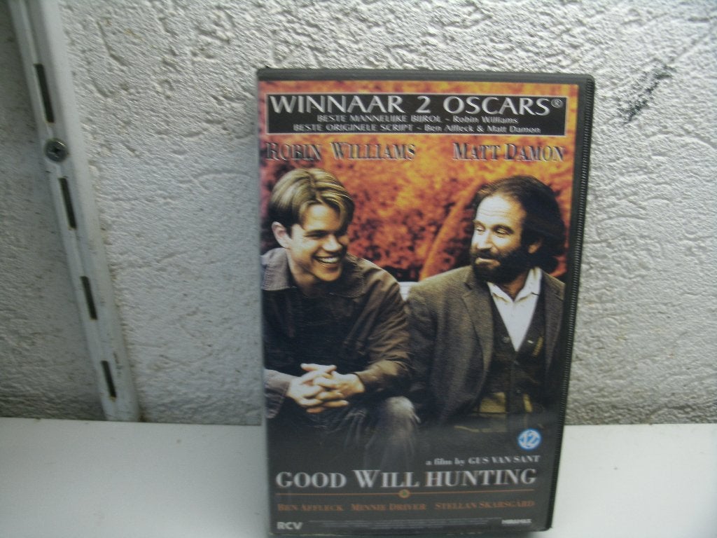 vhs 68b good will hunting, Alle leeftijden, Ophalen of Verzenden, Zo goed als nieuw, Actie en Avontuur