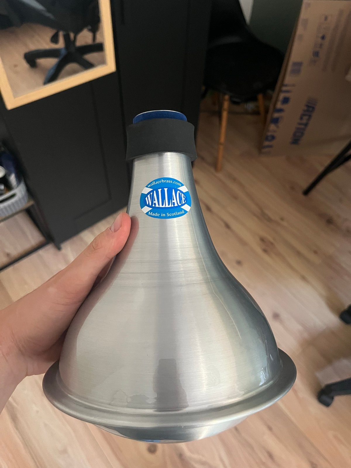 Wallace Brass Trombone Studio Practice Demper, Ophalen of Verzenden, Zo goed als nieuw, Overige typen