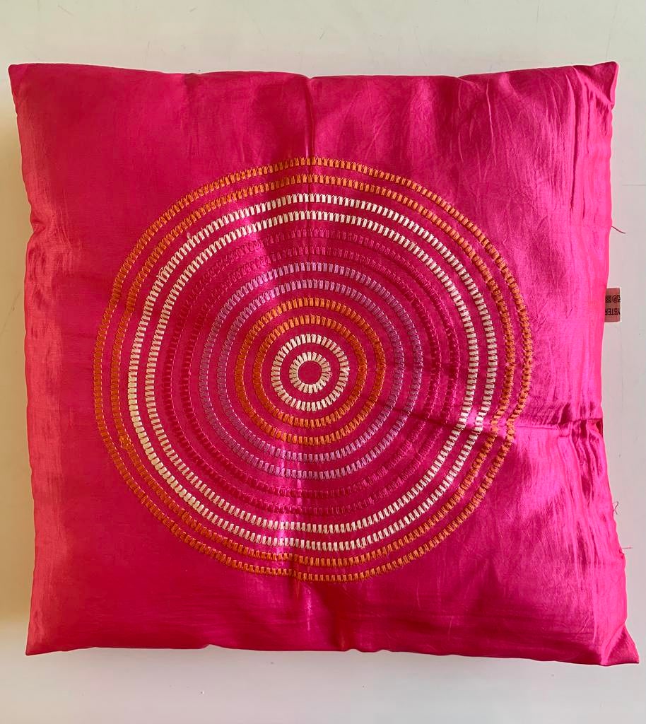 Leuk satin sierkussen, Xenos, Ophalen of Verzenden, Zo goed als nieuw, Roze, Vierkant
