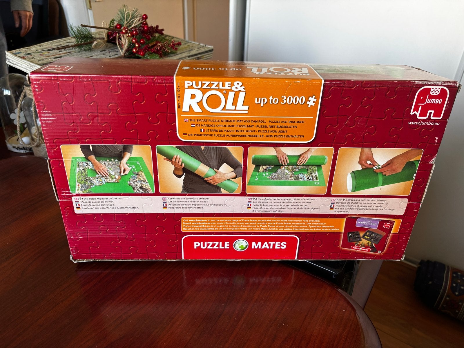 Jumbo Puzzle & Roll puzzelmat tot 3000 stukjes, Ophalen, Meer dan 1500 stukjes, Nieuw, Overige typen