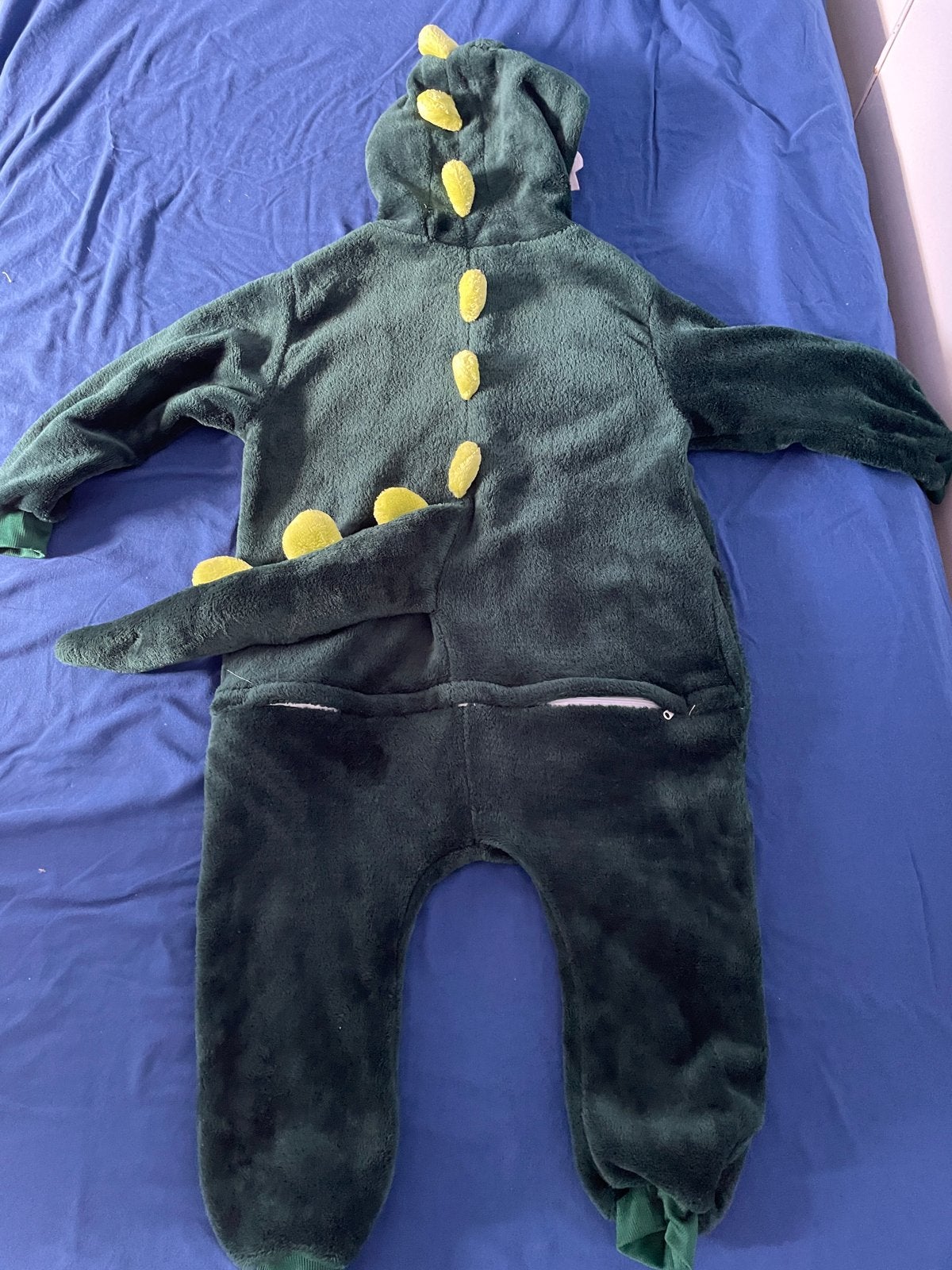Dino Onesie - Groene Dinosaurus Pyjama voor Kinderen, Ophalen of Verzenden, Gebruikt, 110 t/m 116, Jongen of Meisje