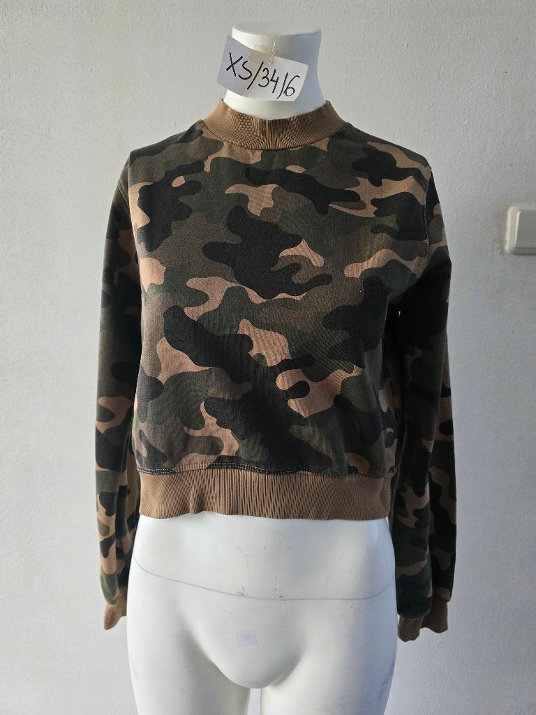 Jennyfer sweatshirt maat XS/34, Kleding | Dames, Bruin, Ophalen of Verzenden, Zo goed als nieuw, Jennyfer