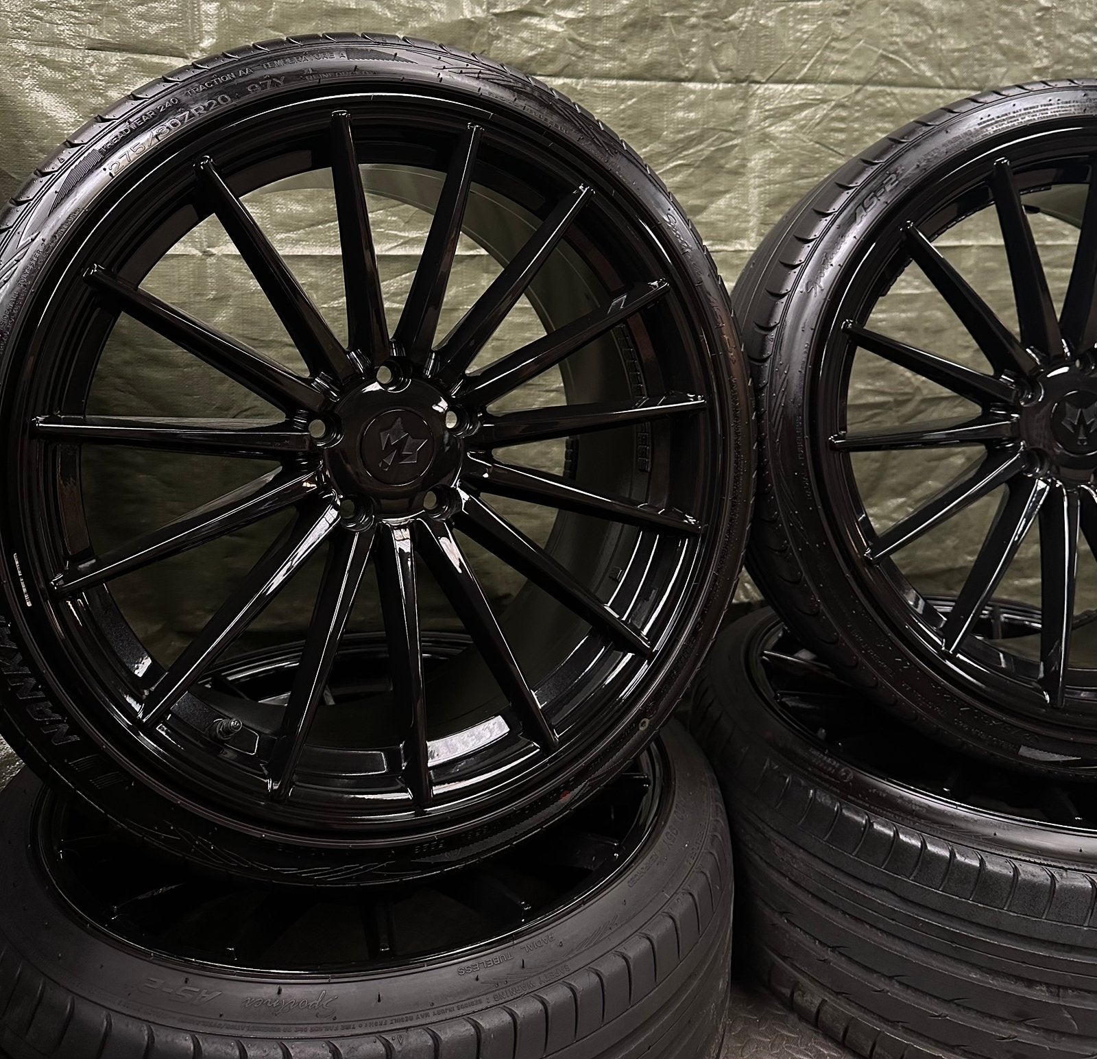 20 Inch BMW “Sayy NZM1” breedset velgen met zomerbanden, Ophalen, Zomerbanden, Banden en Velgen