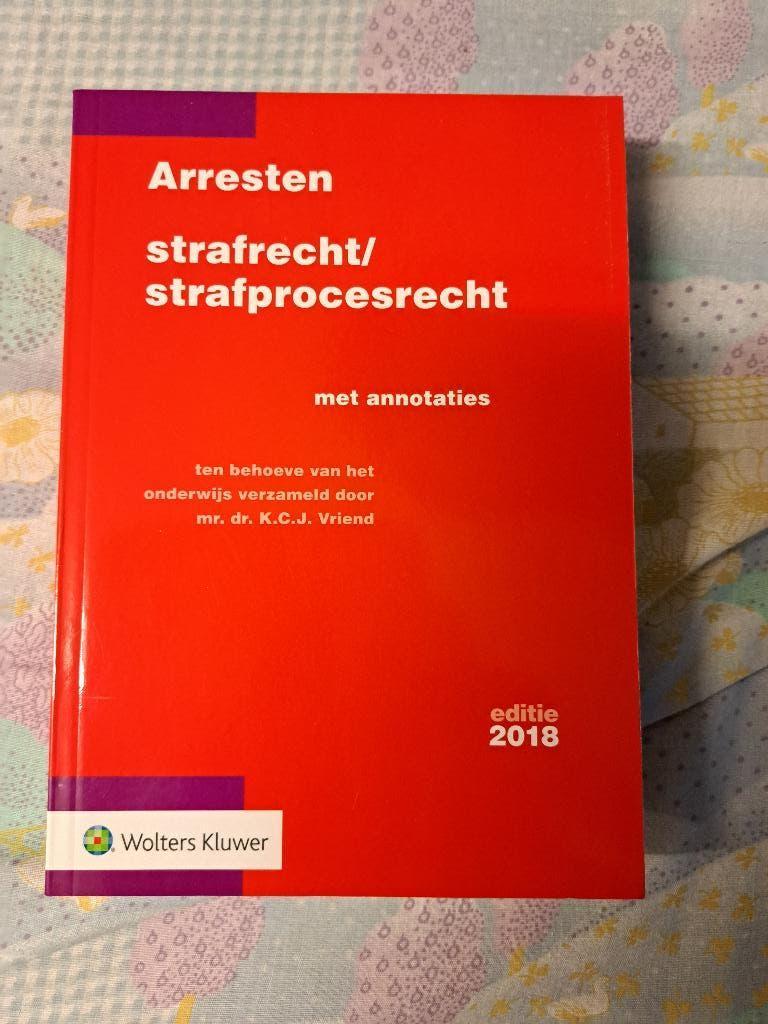 Arresten strafrecht/strafprocesrecht, Ophalen of Verzenden, Wolters Kluwer, Beta, WO